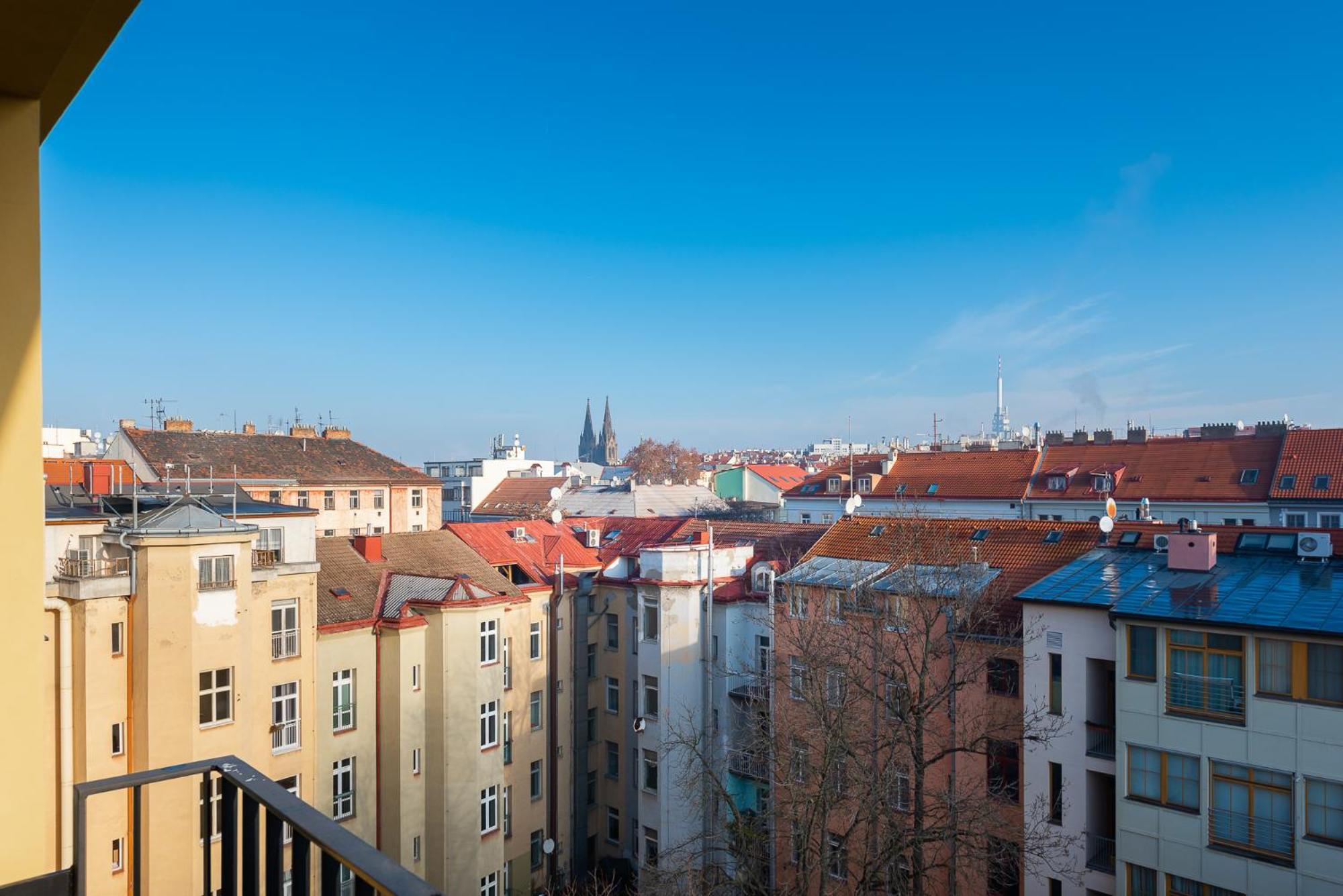 Sunny Safron Apartment Prague Exterior photo