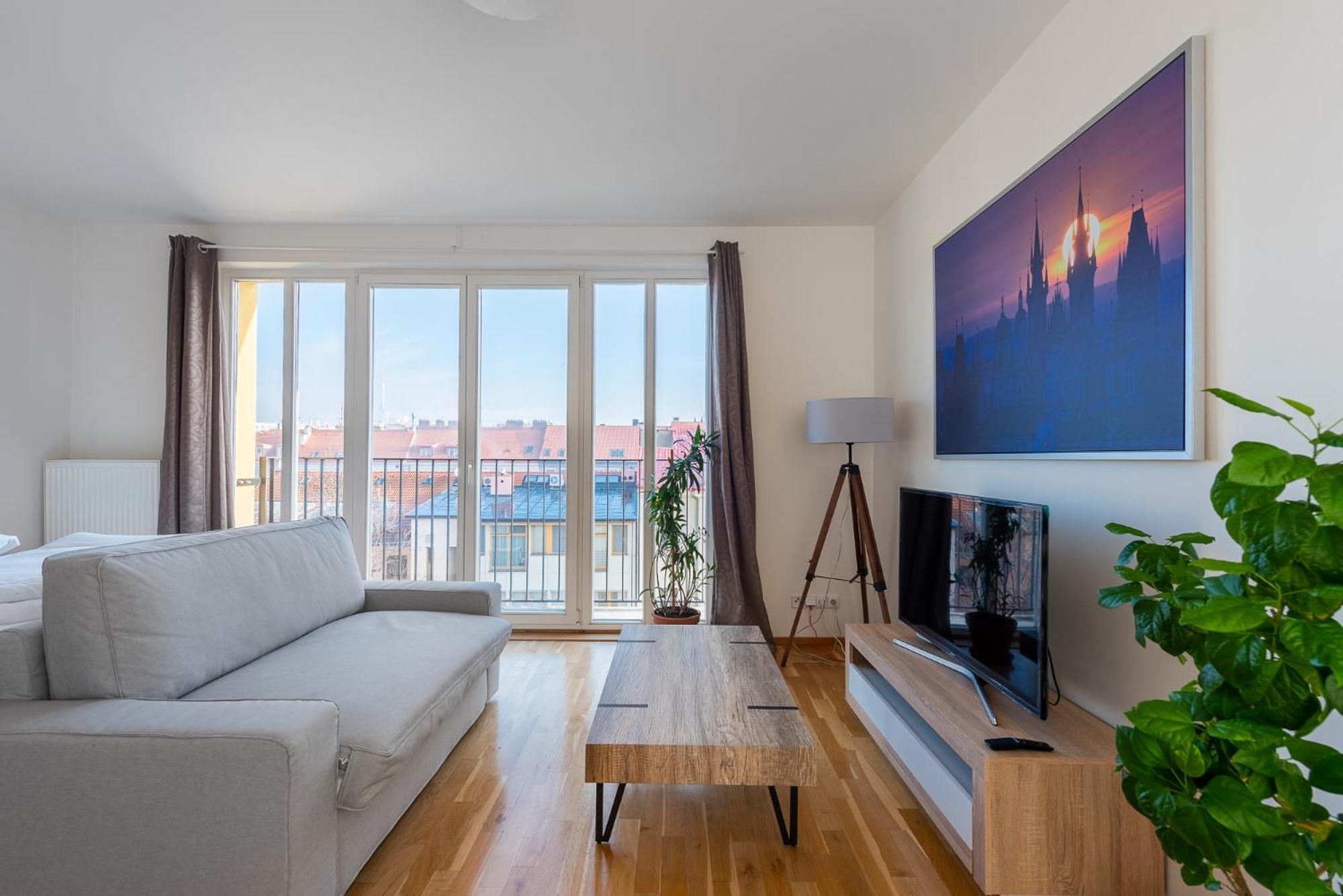 Sunny Safron Apartment Prague Exterior photo